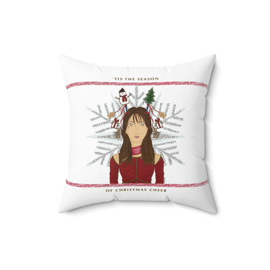 Christmas Cheer Throw Pillow