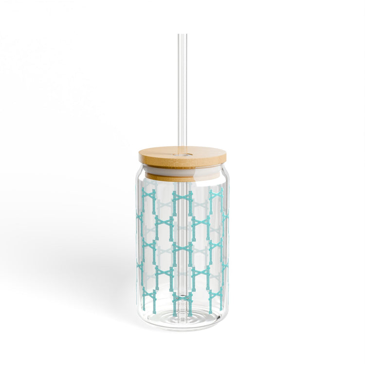 Aqua Pier Sipper Glass