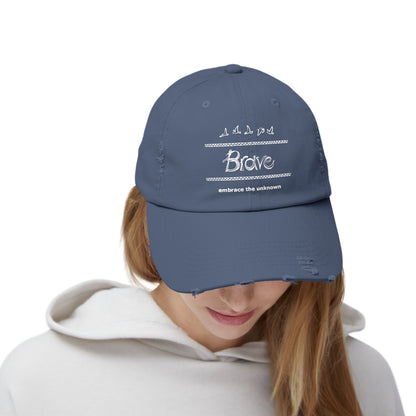 Brave Distressed Cap