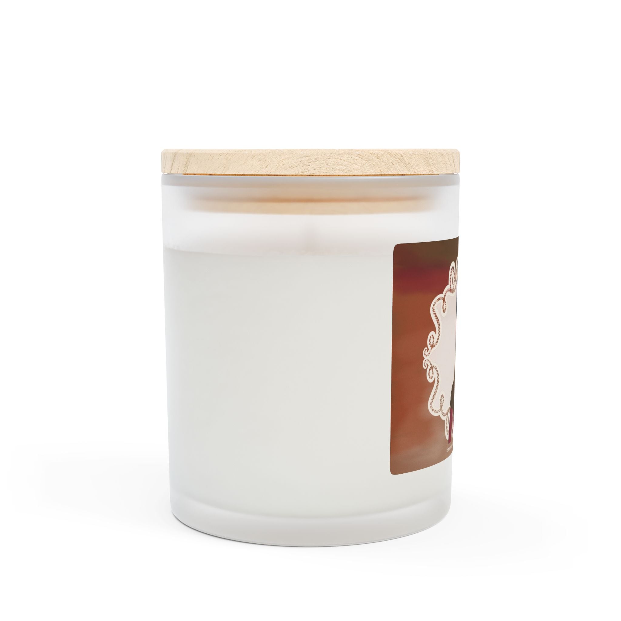 Adventurous Frosted Glass Candle