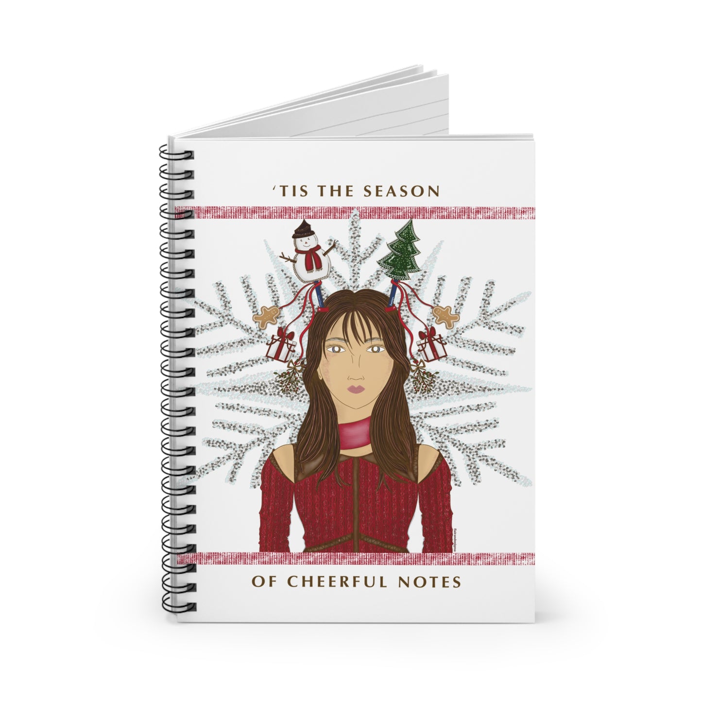 Christmas Cheer Spiral Notebook
