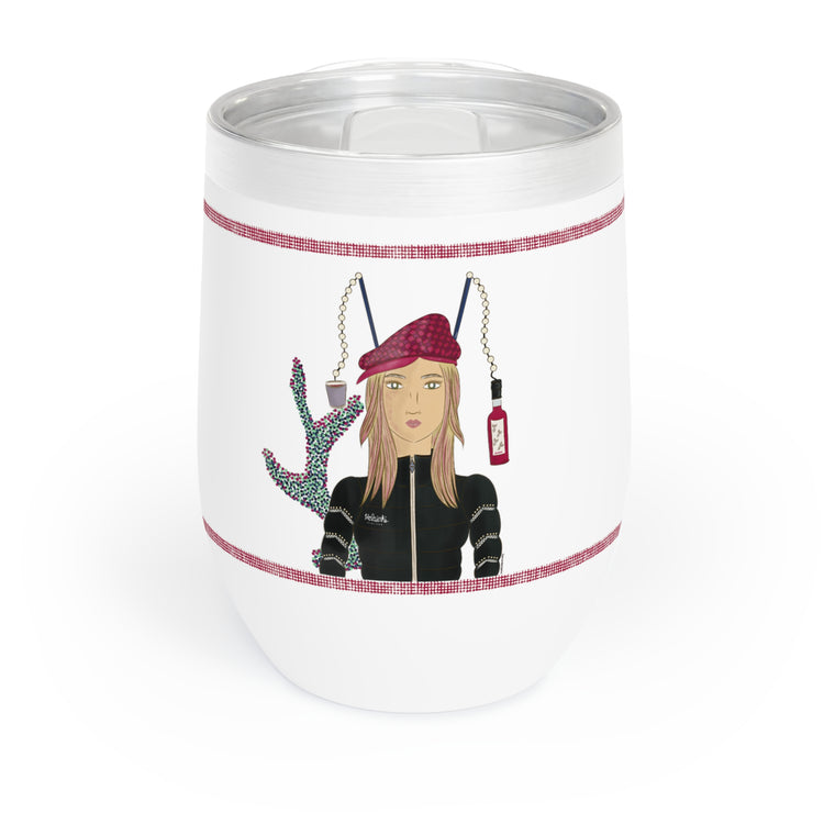 Strawberry Mulled Wine Tumbler