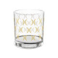 Yellow Crescent Moon Drinking Glass