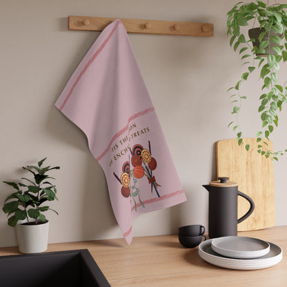 Halloween Candy Tea Towel