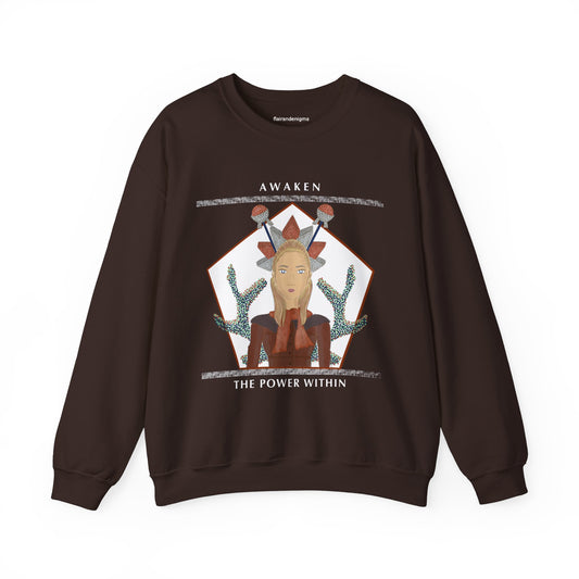 Bling Sculpture Crewneck Sweatshirt