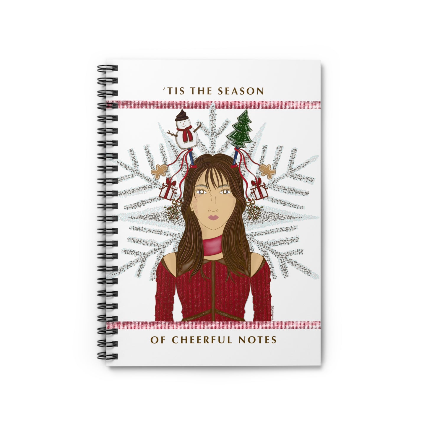Christmas Cheer Spiral Notebook