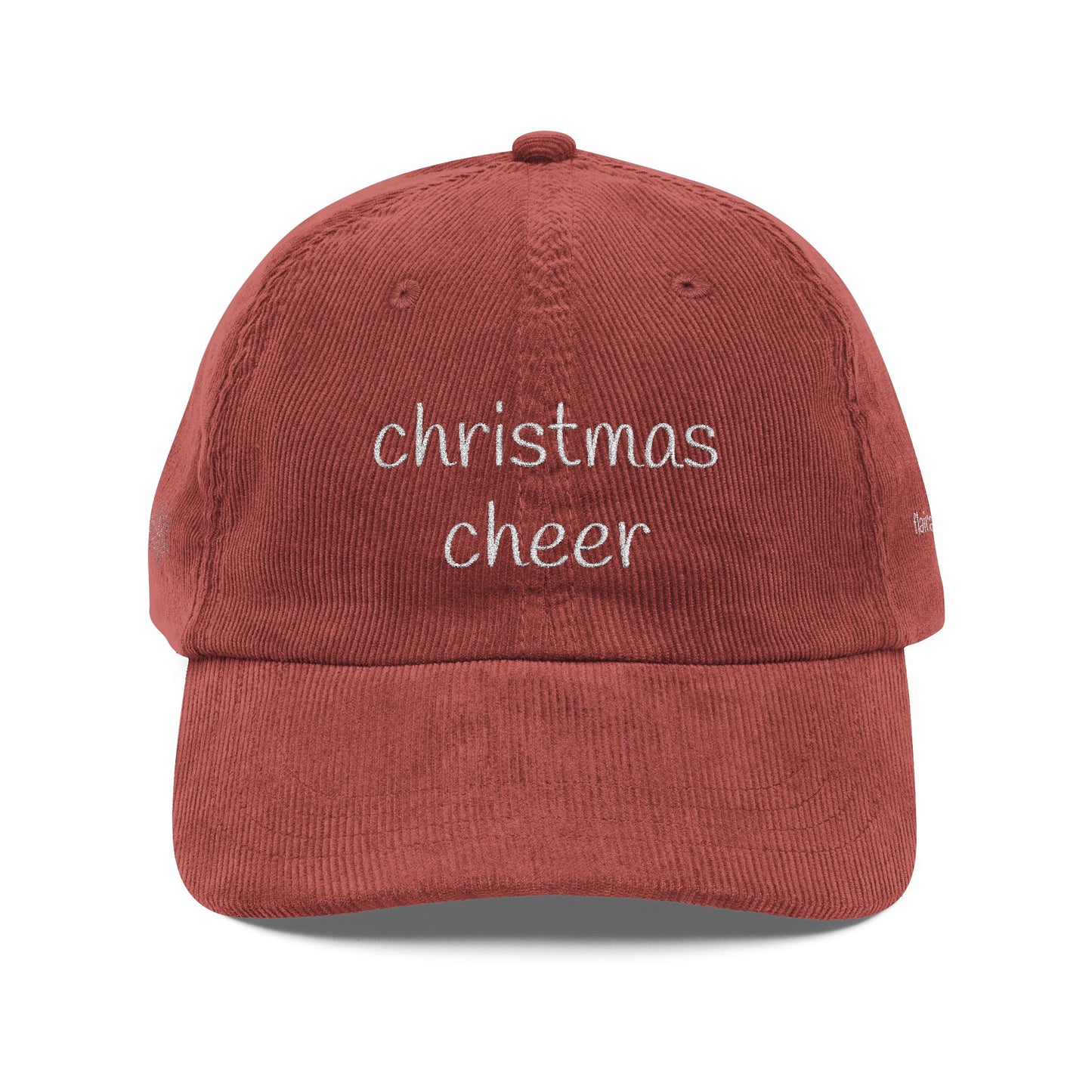 Christmas Cheer Corduroy Cap