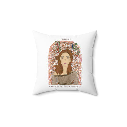 Autumn Apples Throw Pillow