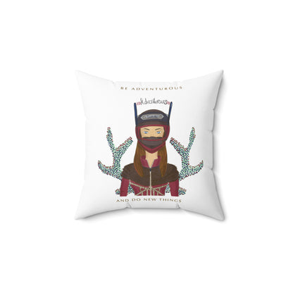 Adventurous Throw Pillow