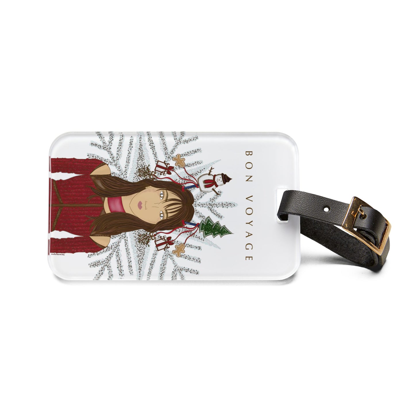 Christmas Cheer Luggage Tag