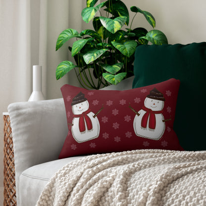 Christmas Snowpals Throw Pillow