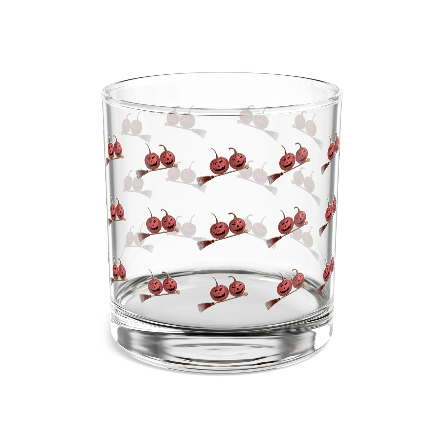 Halloween Pumpkins Drinking Glass
