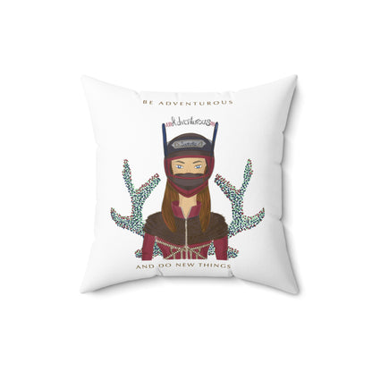 Adventurous Throw Pillow