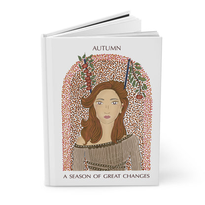 Autumn Apples Lined Hardcover Journal