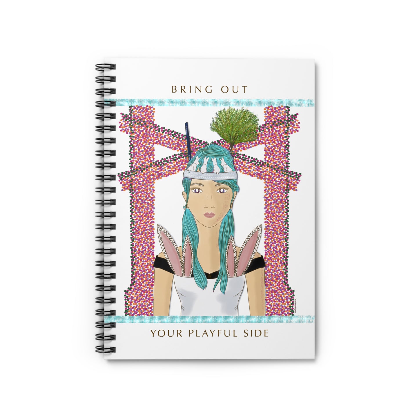 Bunnies Spiral Notebook