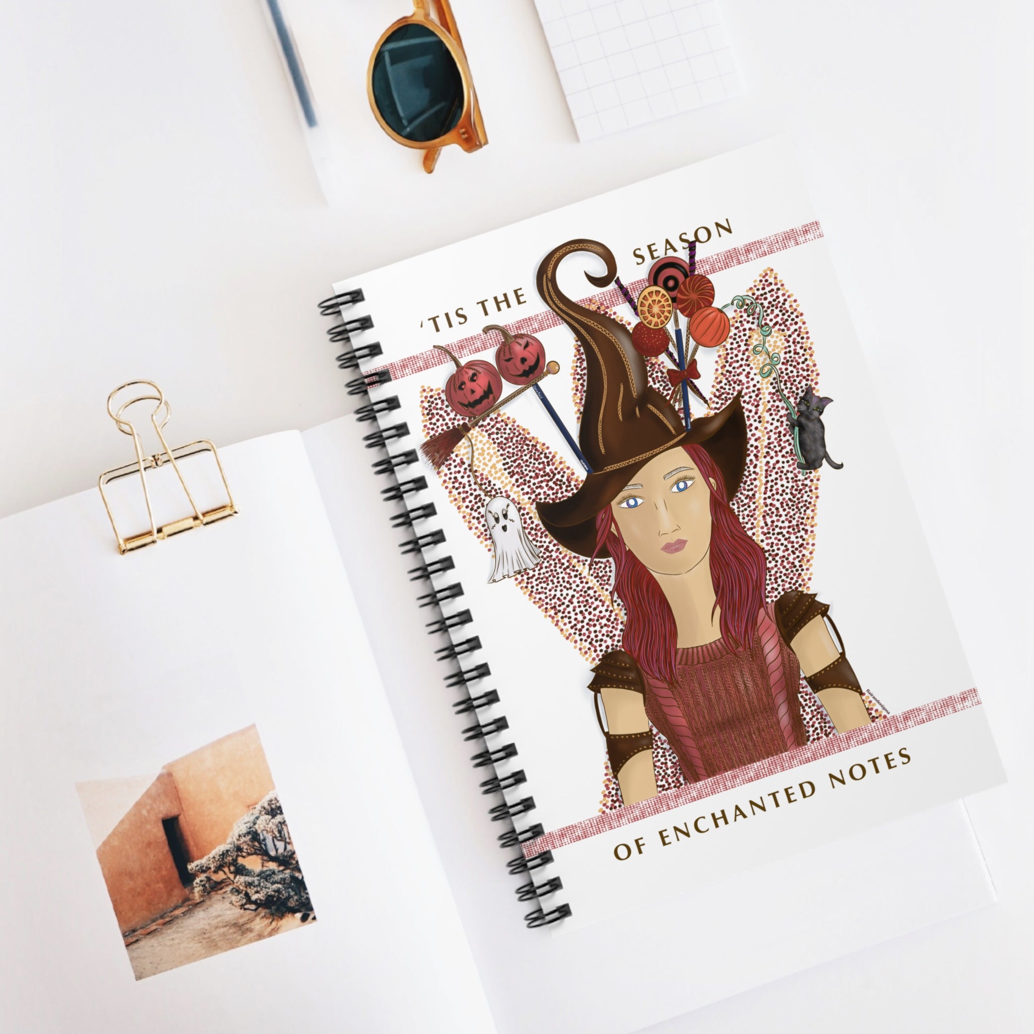 Witch's Hat Spiral Notebook