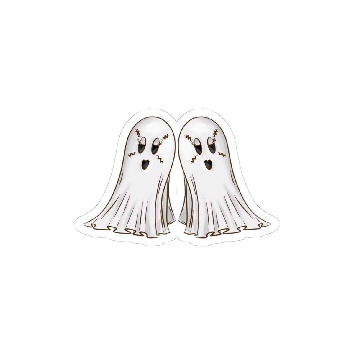 Halloween Ghosts Sticker