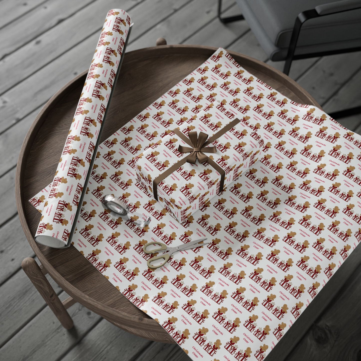 Gingerbread Cookies Gift Wrap