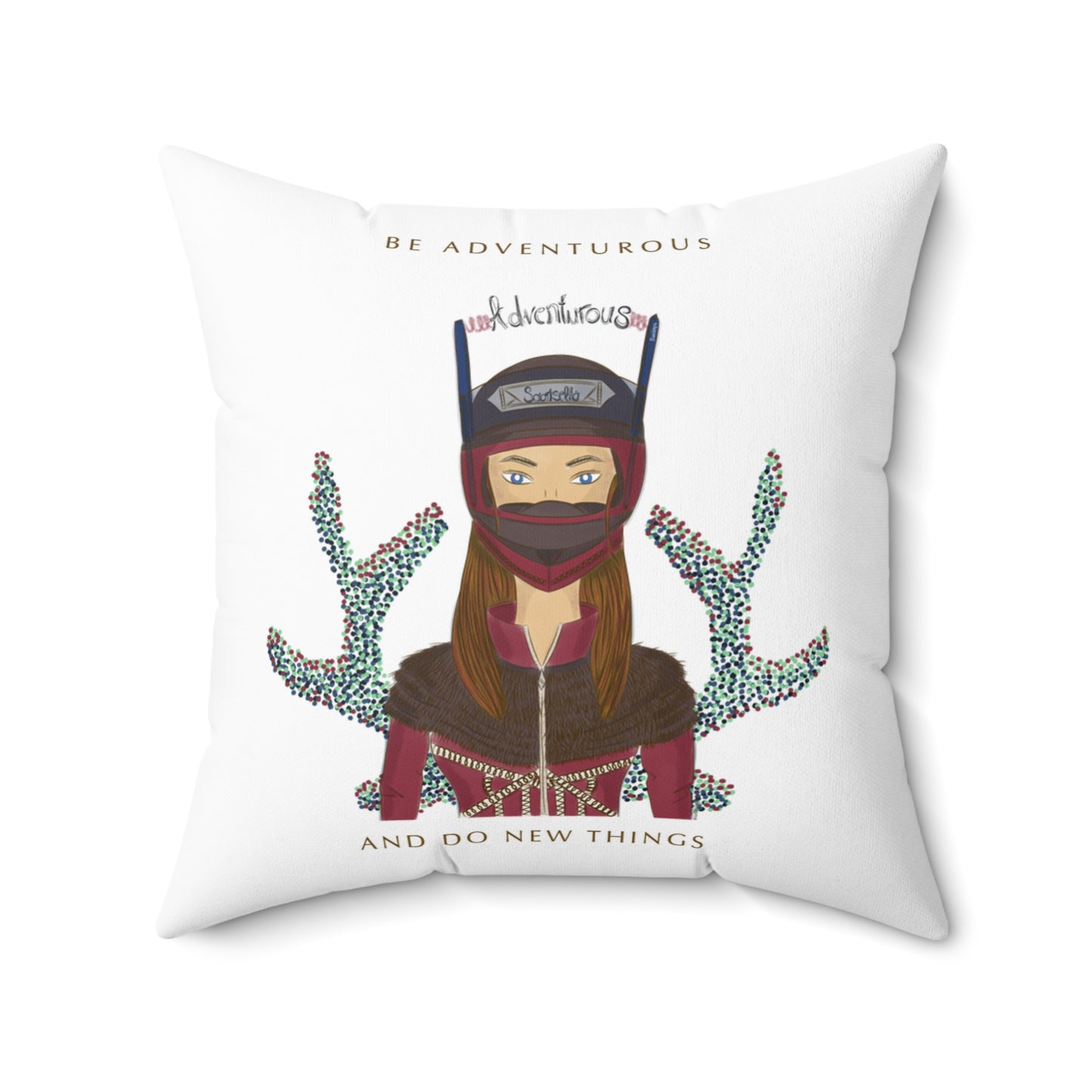 Adventurous Throw Pillow