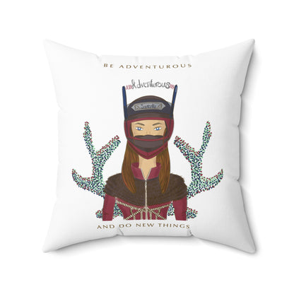 Adventurous Throw Pillow