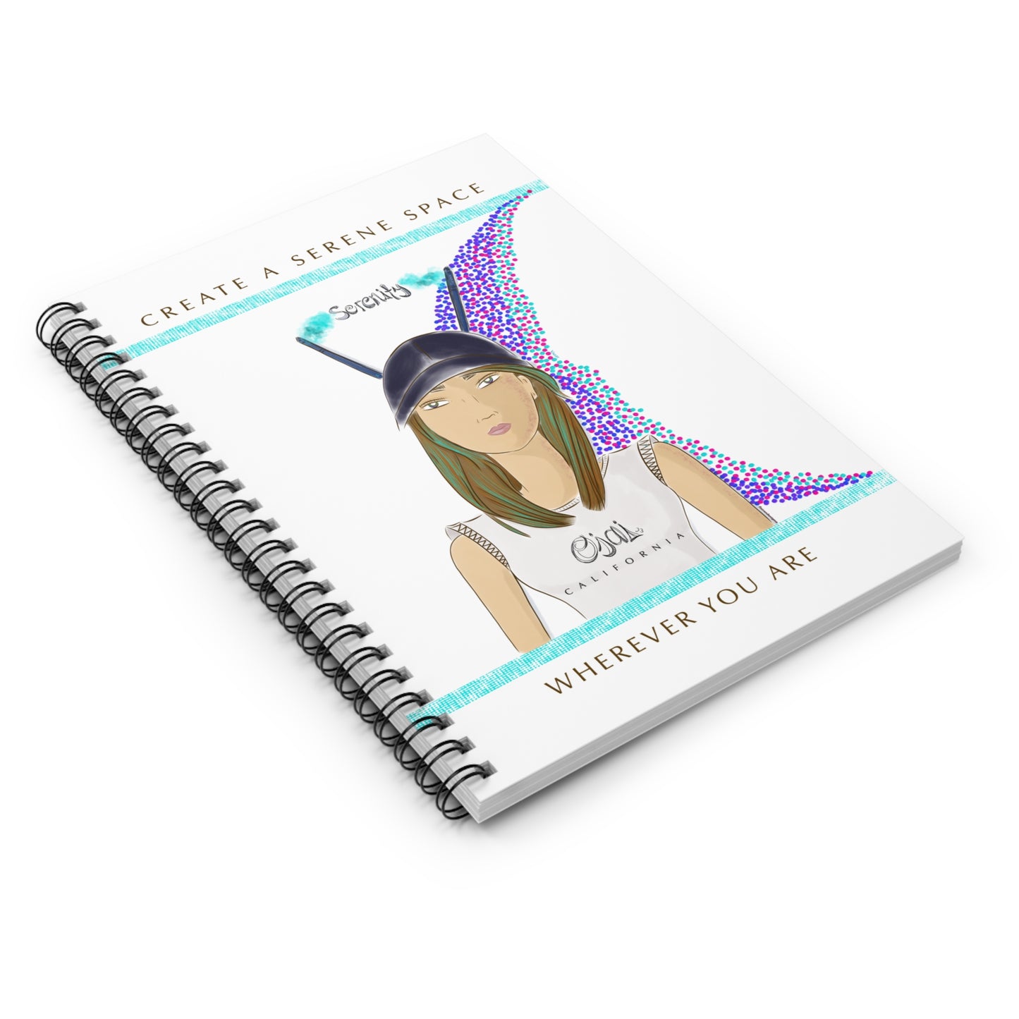 Serenity Spiral Notebook