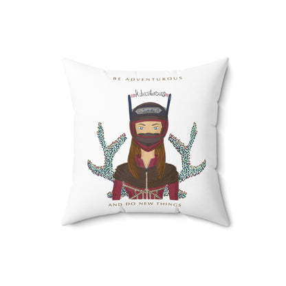 Adventurous Throw Pillow