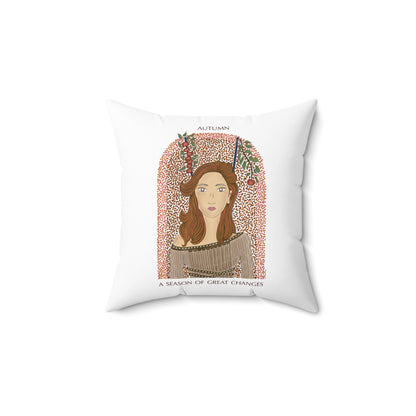 Autumn Apples Throw Pillow