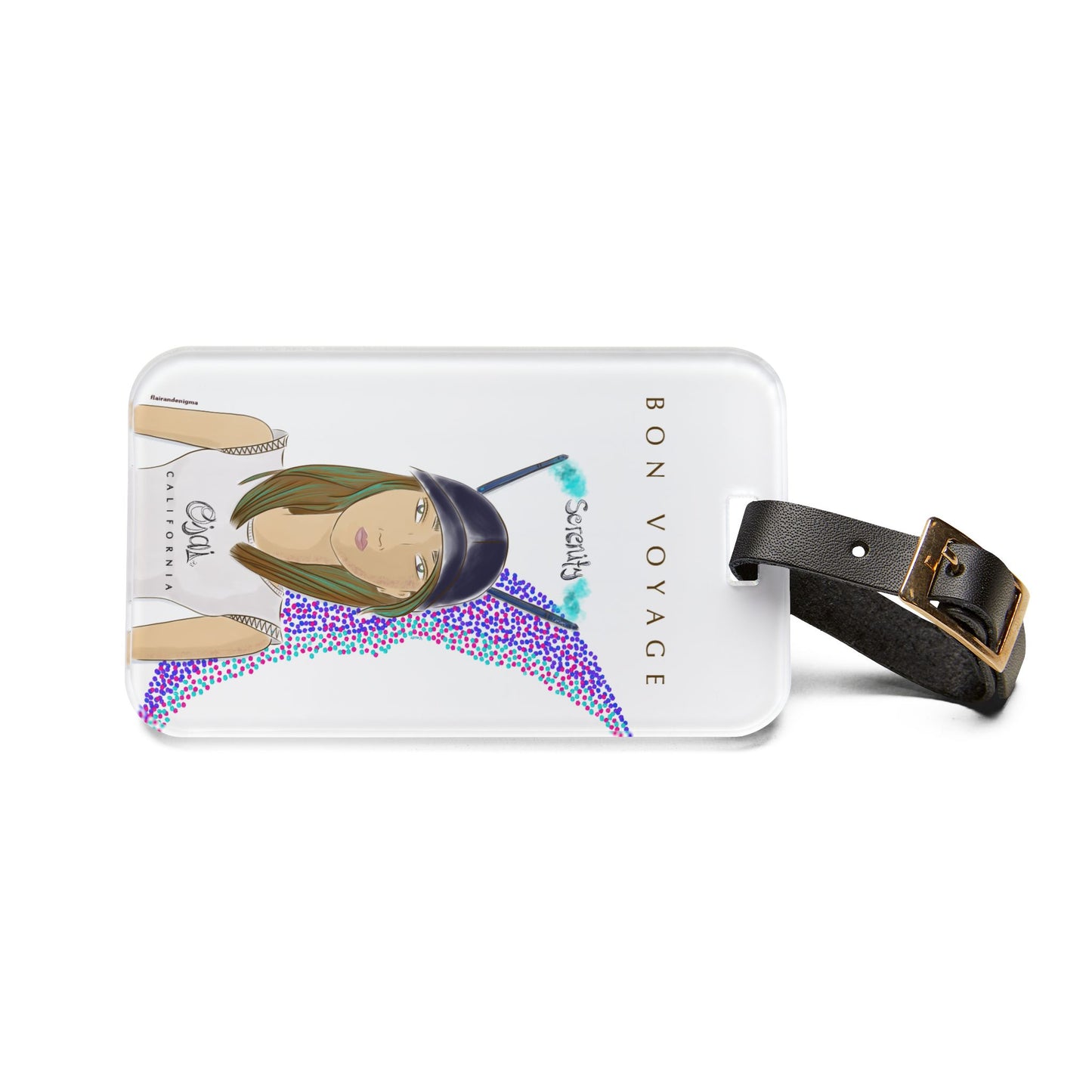 Serenity Luggage Tag