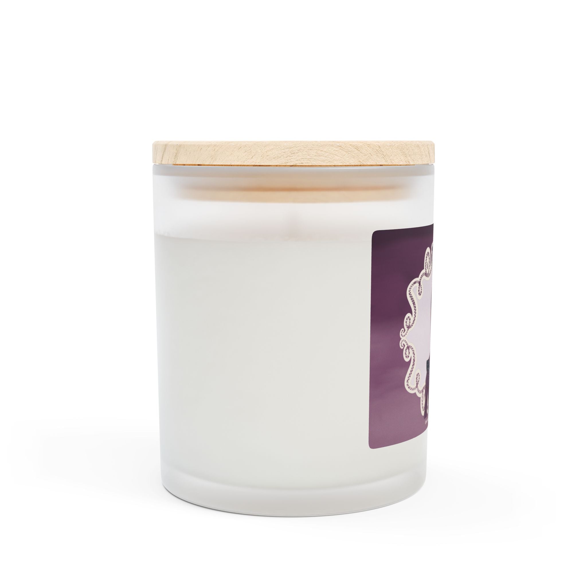 Brave Frosted Glass Candle