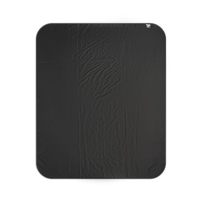 Black Antlers Picnic Blanket