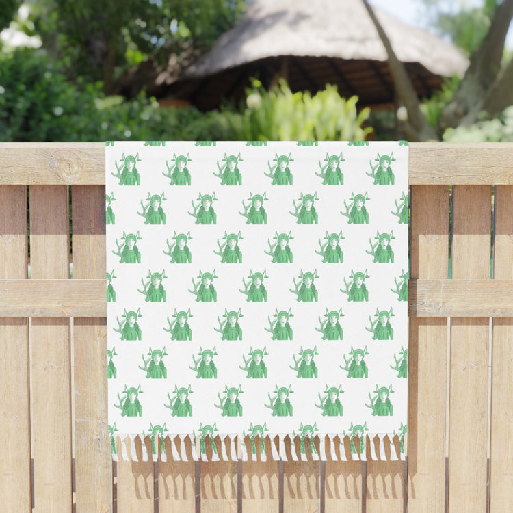 Glass Igloos Boho Beach Blanket