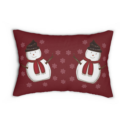 Christmas Snowpals Throw Pillow