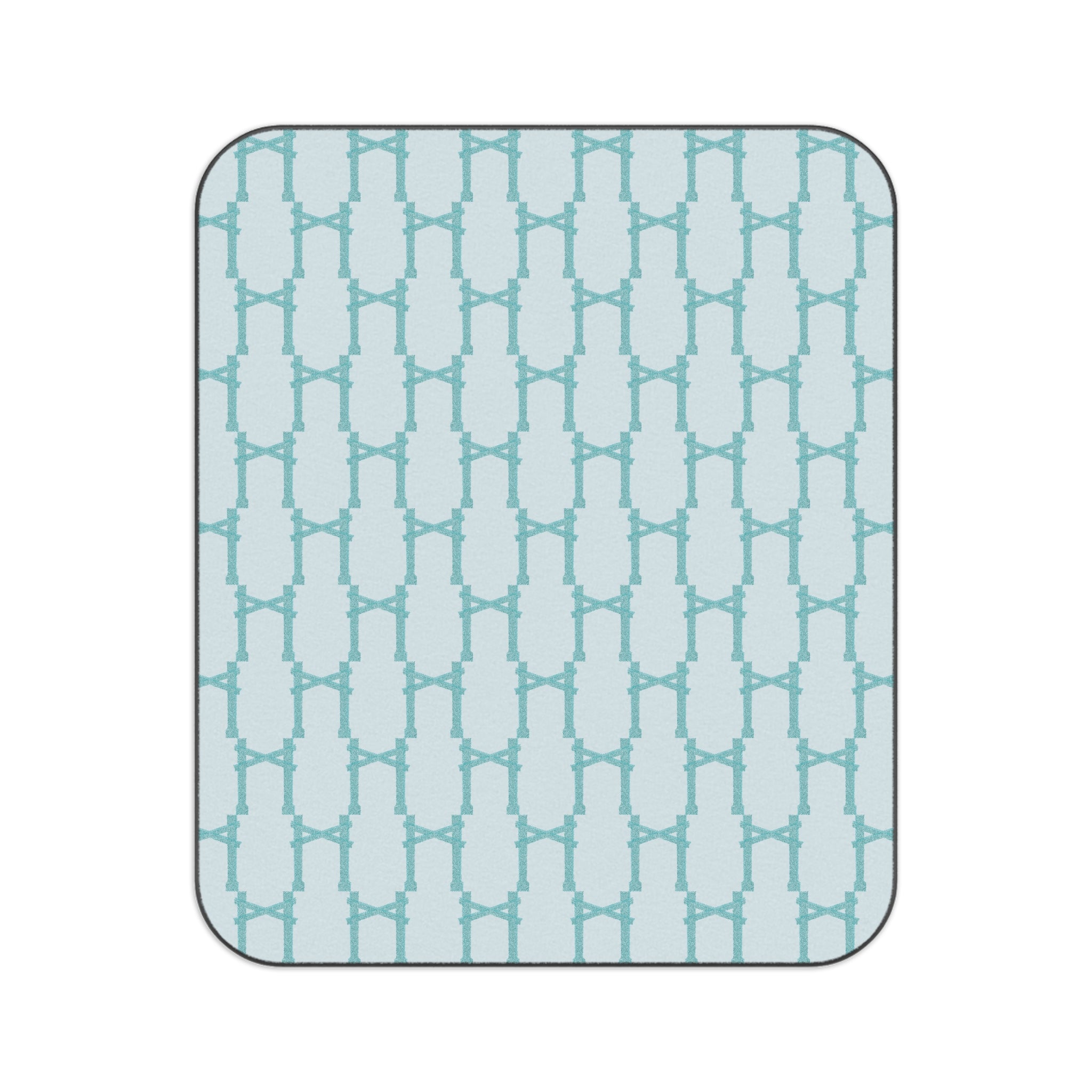 Aqua Pier Picnic Blanket