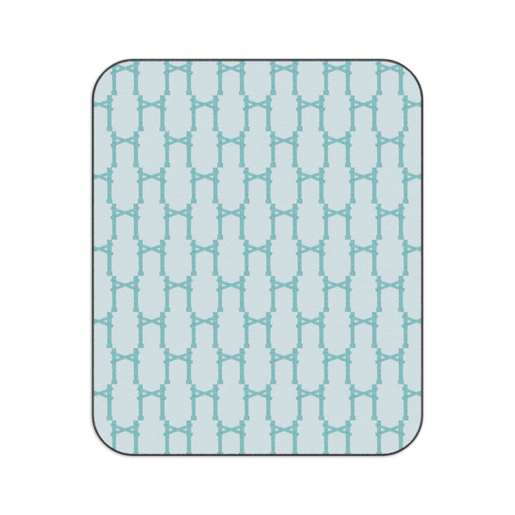 Aqua Pier Picnic Blanket