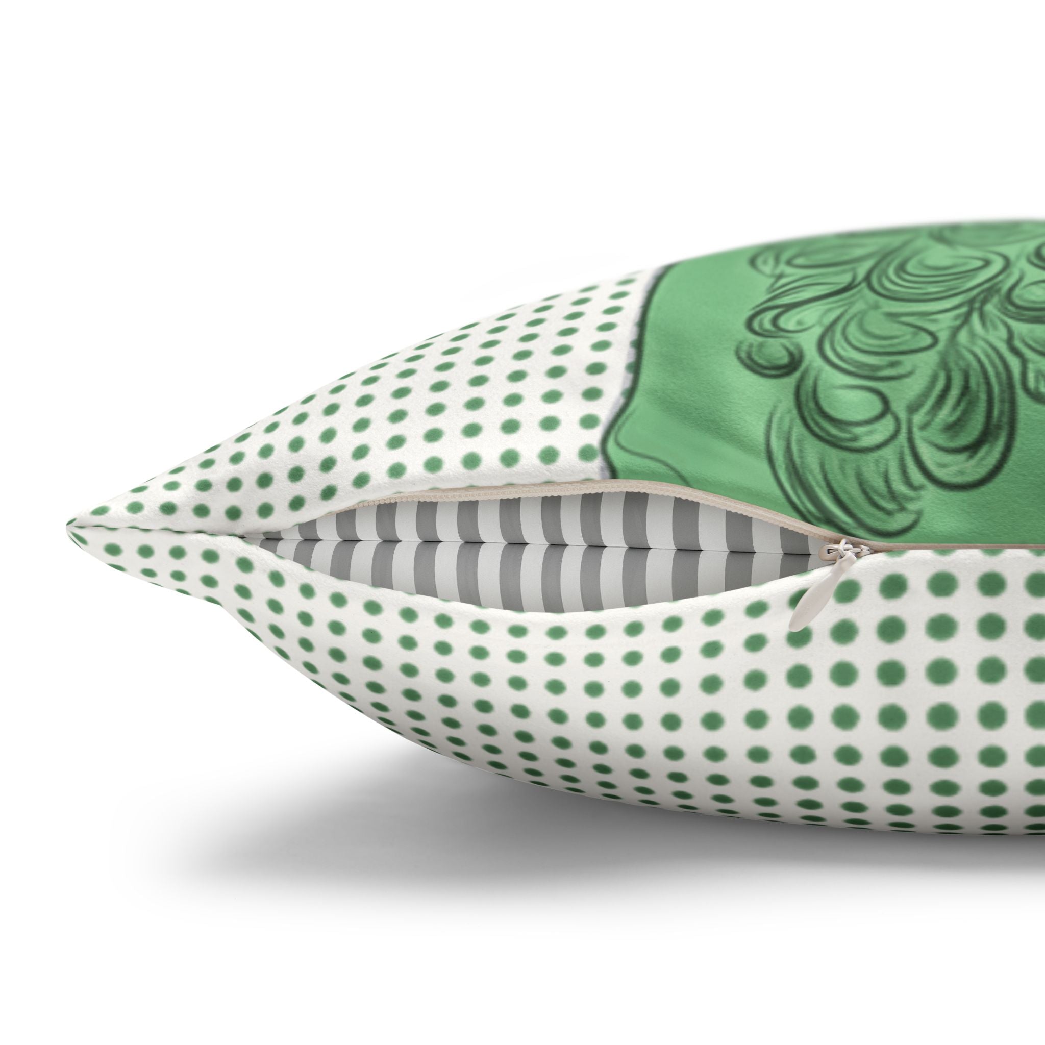 Glass Igloos Suede Square Pillow Cover